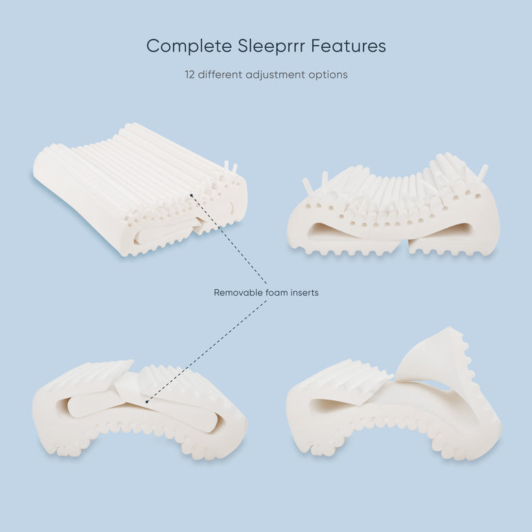 COMPLETE SLEEPRRR (MEMORY FOAM PILLOW)